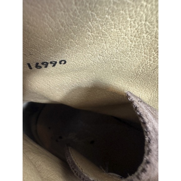 Frye Brown Moc Toe Lace Up Boots Brown Suede Leather Men's Shoe Size 11D 11 - Picture 8 of 10